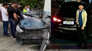 Xutordakı faciəvi qəzada ölən sürücünün kimliyi bilindi  - VİDEO - FOTO