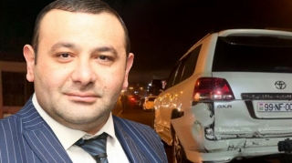 Qəzaya düşən Namiq Fərhadoğlu:  "Avtomobilə 5-6 min ziyan dəyib" - VİDEO 