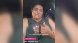 Sürücülük təlimçisinin bu hərəkətləri narazılıq doğurdu: Bir əlində telefon, digərində isə təsbeh  - VİDEO