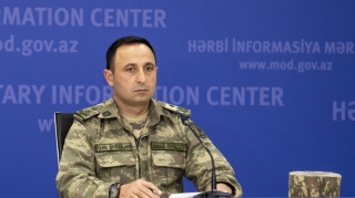 Anar Eyvazov: "Düşmənin Tərtərə atdığı üç raketdən biri zərərsizləşdirilib" 