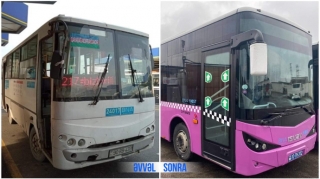 Bu marşrut xəttinə iritutumlu avtobuslar verilib  - FOTO