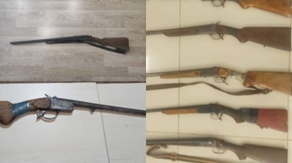 DİN-dən əməliyyat:  Polis qanunsuz silah saxlayanları aşkarladı  - FOTO