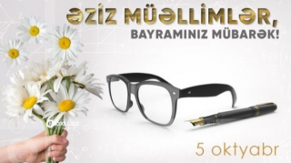 Bu gün Müəllimlər Günüdür 