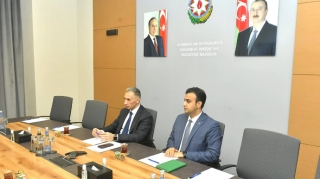 Rəşad Nəbiyev V "Yüksəliş" müsabiqəsinin qalibləri ilə görüşdü - FOTO