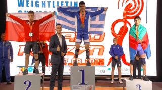 Qasım İsmayılov təkanla qaldırmada Avropa birinciliyinin bürünc mükafatçısı olub 