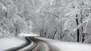 Azərbaycanda qar yağıb  - FOTO