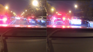 "BMW" və "Lexus" sürücüləri əks istiqamətə çıxıb qayda pozdu - 10-QO-135 və 90-OO-051 - VİDEO 