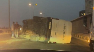 Kənar Dairəvi yolda qəza - DƏHŞƏTLİ TIXAC YARANDI - VİDEO   