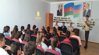 Fövqəladə hallarda davranış qaydaları ilə bağlı maarifləndirmə tədbirləri keçirilib  - FOTO