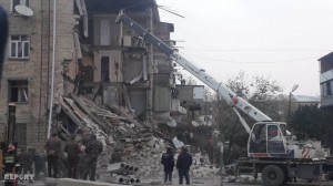 Gəncə icra başçısının müavini: “İki ailə dağıntılar altında qalıb”