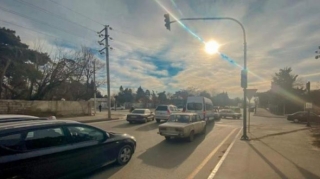 Bu yolda hərəkət istiqaməti dəyişdirilir - FOTOLAR 