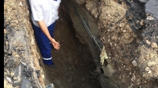 Gəncədə su xəttini düzəldənlər qaz xəttini zədələdilər