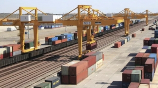 Tbilisidə ilk quru limanı açıldı - VİDEO