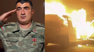 Aldığı maşının pulunu ödəyə bilməyib yandıran hərbçı saxlanıldı - VİDEO 