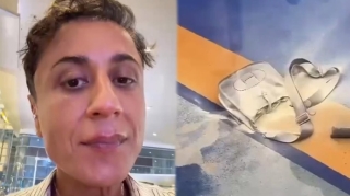 “Çantamdakı poverbank partladı, üzüm, saçım yandı” - VİDEO
