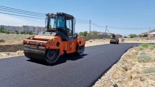 Suraxanıda şəhid ailəsinin yaşadığı küçə asfaltlandı  - FOTO