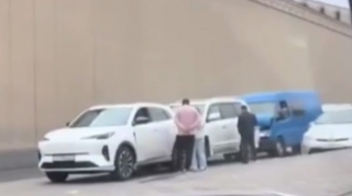 Ziya Bünyadov prospektində ZƏNCİRVARİ QƏZA – VİDEO 