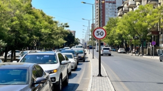 Bakıda iki küçədə sürət həddi endirildi  - FOTO