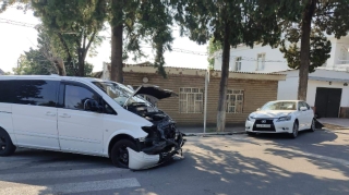 Qaxda baş verən qəzada Türkiyə vətəndaşı xəsarət alıb - FOTO 