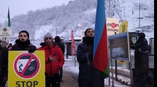 Xankəndi-Laçın yolunda etiraz aksiyası 32 gündür fasiləsiz davam edir 