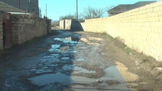 Sumqayıtın keçilməz yolları   - VİDEO