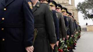 DİN-in şəxsi heyəti 20 Yanvar şəhidlərinin xatirəsini yad edib - FOTO - VİDEO