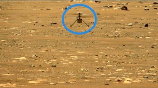 Marsa göndərilən helikopter yeddinci uçuşunu həyata keçirib   - VİDEO - FOTO