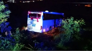 Türkiyədə avtobus üzüm bağına girdi, 15 nəfər... 