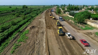 Ələt-Astara-İran yolunun bir hissəsində yenidənqurma işləri aparılır 