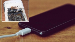 Telefon partladı, uşaq DİRİ-DİRİ YANDI  - FOTO