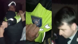 Polislərlə sakinlər arasında insident:  Maşını YPX əməkdaşlarının üstünə sürdülər - FOTO - VİDEO 