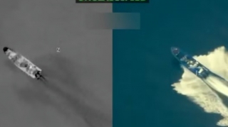 Daha bir narkotik daşıyan gəmiyə zərbə endirib 