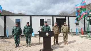 Ermənistanla sərhəddə DSX-nın yeni hərbi hissəsi fəaliyyətə başlayıb