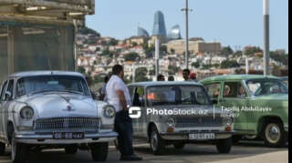Bakıda qeyri-adi avtomobillərin sərgisi və festivalı keçirilib   - FOTO