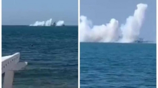 Rusiyaya məxsus gəmi BATIRILDI 