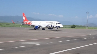 Şuşada keçiriləcək konfransın iştirakçıları Füzuliyə "Ağdam" təyyarəsi ilə gəlib 