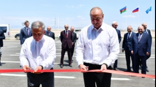 İlham Əliyev və Rüstəm Minnixanov Cəbrayılda “Avto Lizinq Azərbaycan” MMC-nin açılışında   - FOTO