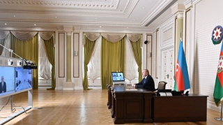 İlham Əliyev İranın yol və şəhərsalma nazirini qəbul edib  - FOTO