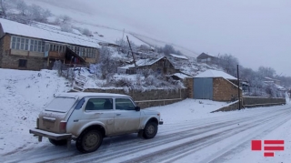 Bu rayonlara QAR YAĞDI   - FOTO