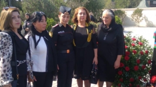 DİN  yanında İctimai Şuranın üzvləri şəhidin anım günündə iştirak edib  - FOTO