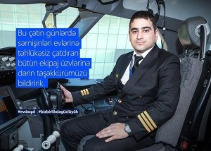 AZAL bu gün daha 95 vətəndaşı ölkəyə gətirəcək
