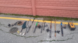 Şabranda qanunsuz balıq ovlayan şəxslər saxlanılıb  - FOTO