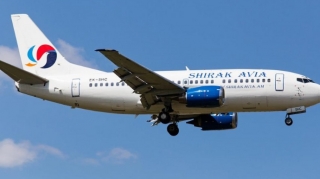 İrəvanda iki təyyarə qasırğa səbəbindən eniş edə bilmir 