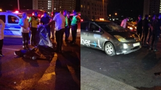 Bakıda taksi 3 piyadanı vurub, ölən və yaralananlar var   - FOTO - VİDEO - YENİLƏNİB