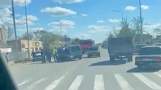 Salyanda qəza: “Hyundai”la “Opel” toqquşdu   - VİDEO