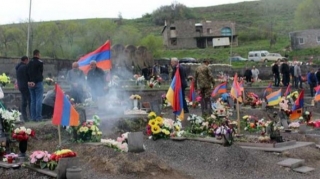 Zəngəzurda erməni əsgərlərin basdırıldığı panteonda partlayış oldu