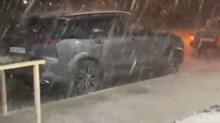 Bakı və Abşeron yarmadasında buz yağır - VİDEO 