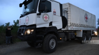 BQXK-nin yük avtomobili Xankəndidən Ağdama qayıdıb 