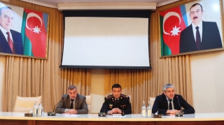 Qazaxda məktəblilərlə görüş keçirilib  - FOTO