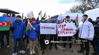 Акция на дороге Ханкенди - Лачын продолжается 25-й день